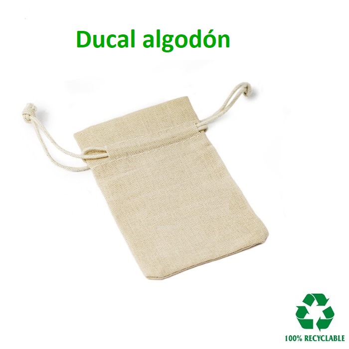 Ducal cotton bag 65x95 mm.