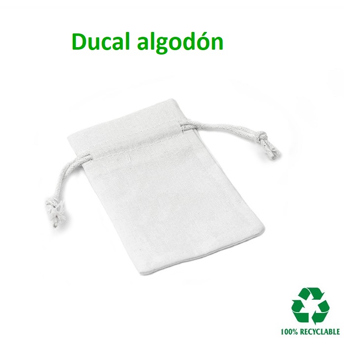 Ducal cotton bag 65x95 mm.