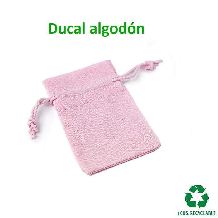 Bolsa Ducal algodón 65x95 mm.