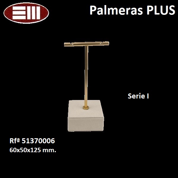 Palmera pendientes serie "I" 60x50x125 mm.