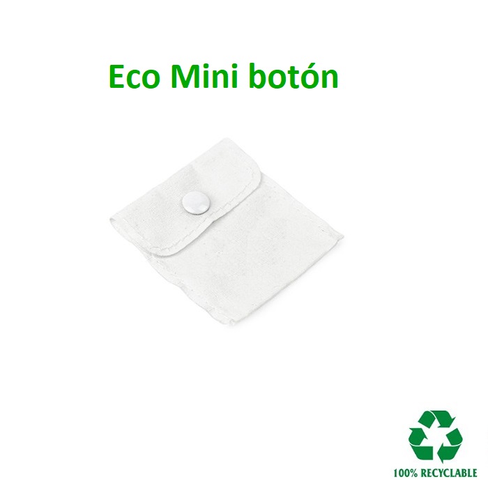 Bolsa ECO Mini botón 57x57 mm.