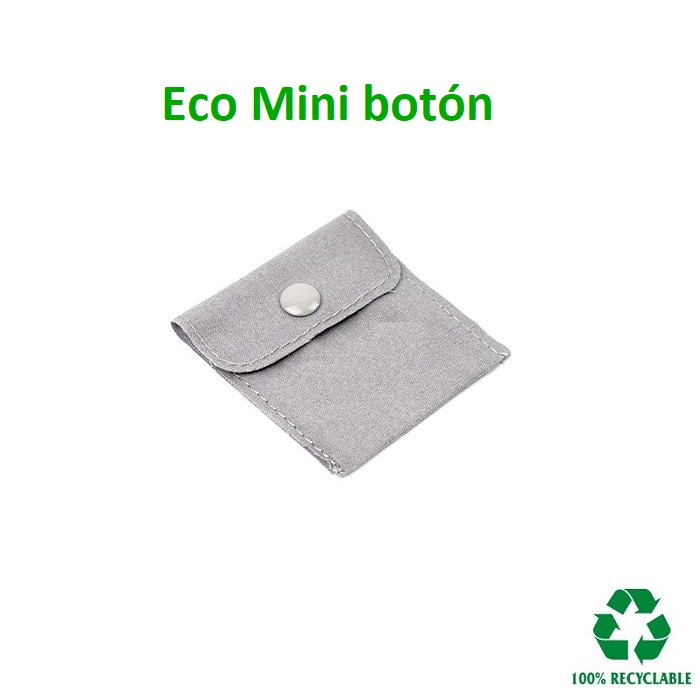 Bolsa ECO Mini botón 57x57 mm.