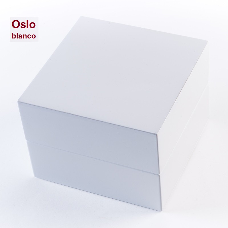 Estuche Oslo reloj cojín 110x110x80 mm.