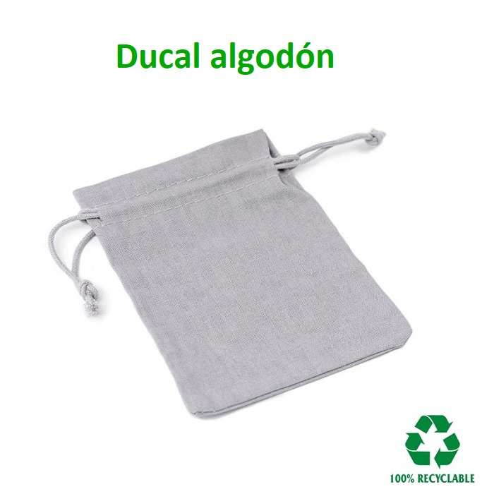 Ducal cotton bag 95x120 mm.