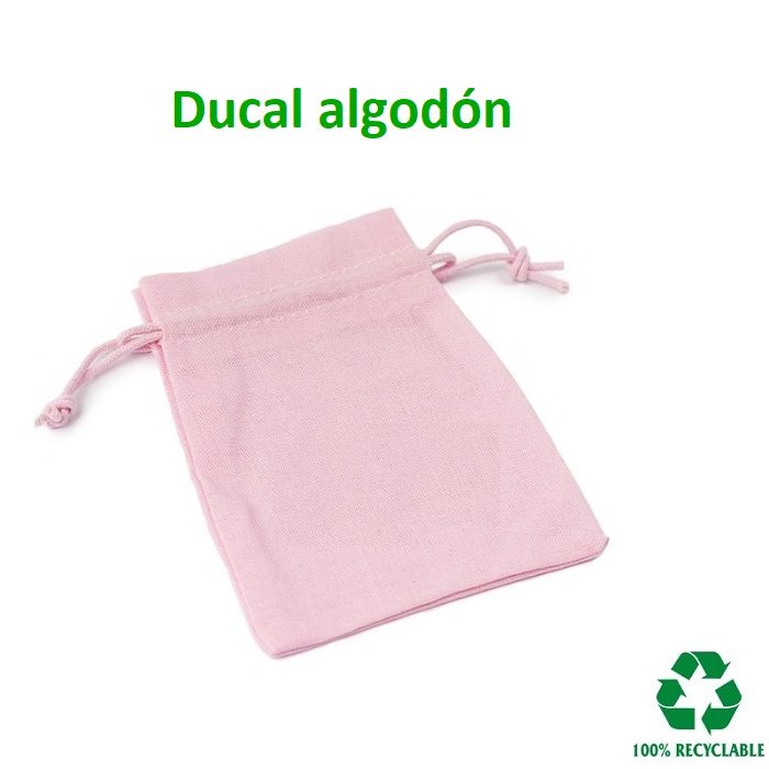 Ducal cotton bag 95x120 mm.