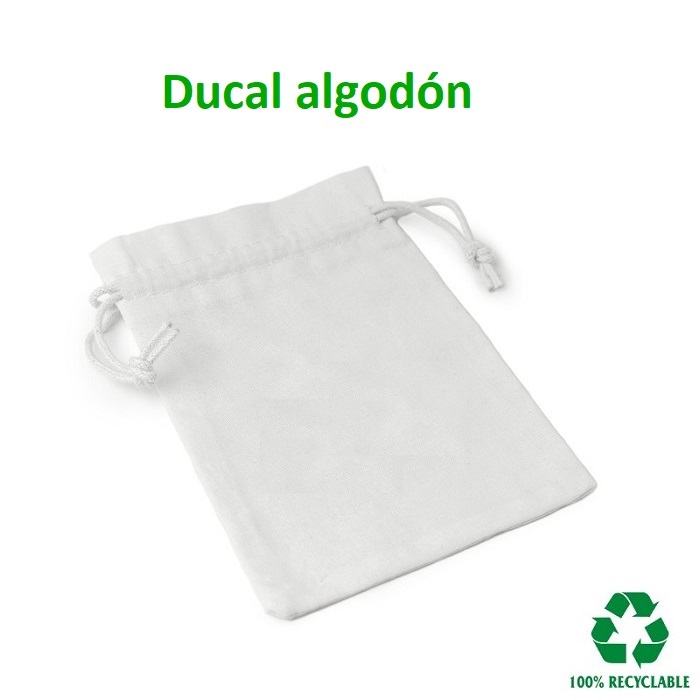 Ducal cotton bag 105x145 mm.