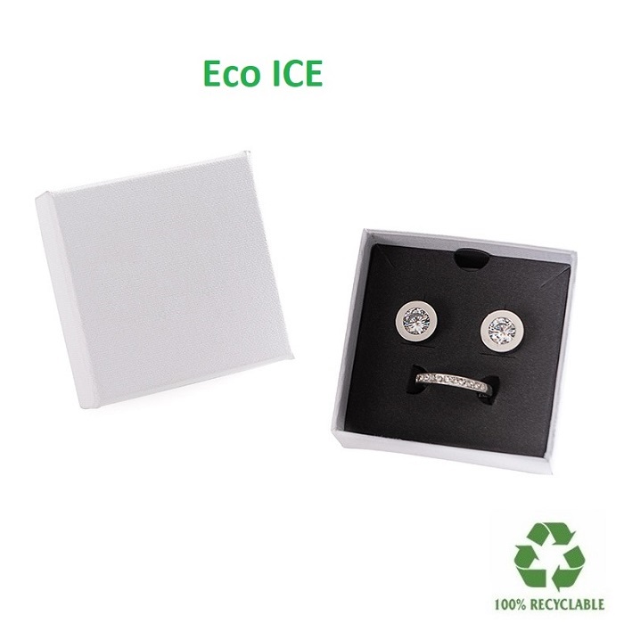 Eco ICE box game (hanging chain). 65x65x29mm.