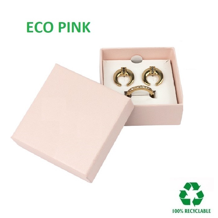 Caja Eco PINK juego (cadena colgante). 65x65x29 mm.
