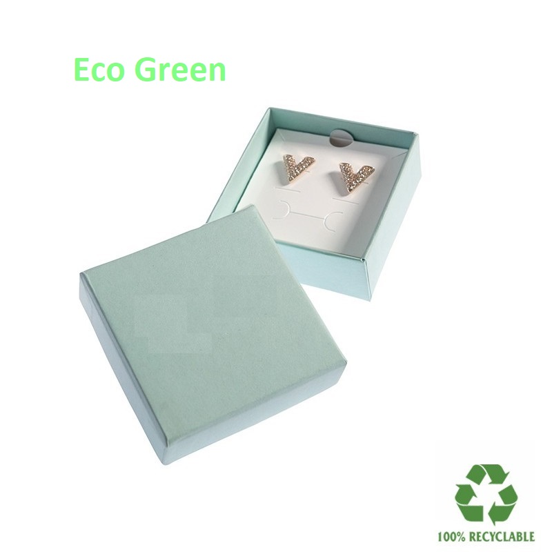 Eco GREEN box game (hanging chain). 65x65x29mm.