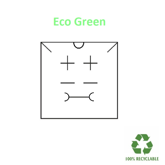 Caja Eco GREEN juego (cadena colgante). 65x65x29 mm. - Haga un click en la imagen para cerrar