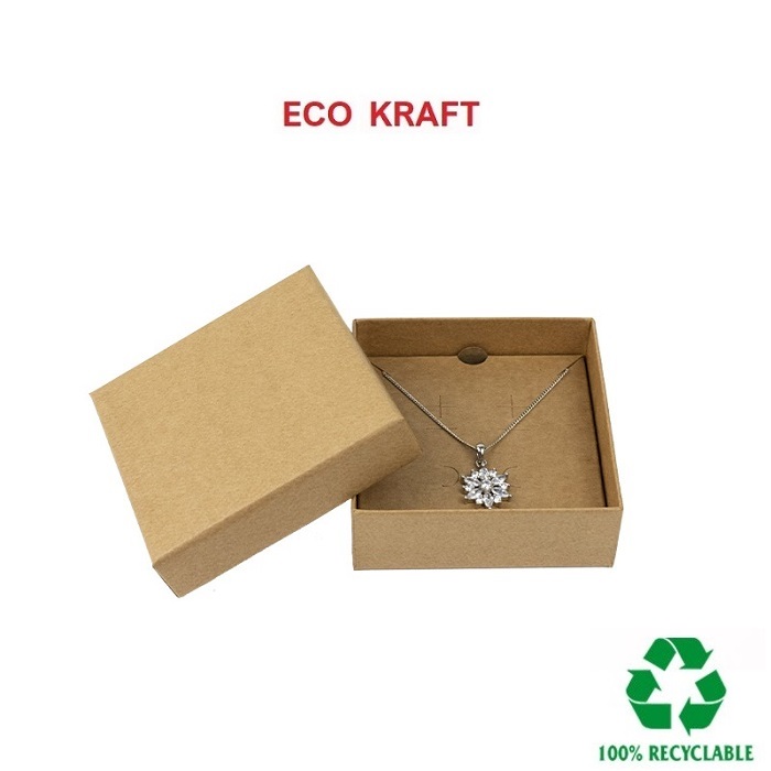 Multipurpose Eco Kraft Box 86x86x33 mm.