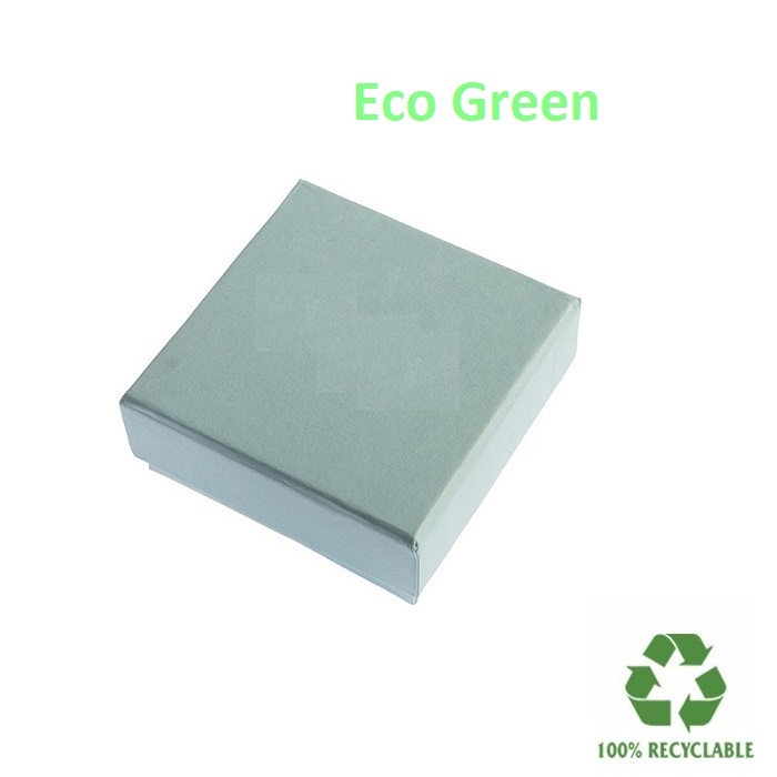 Caja Eco GREEN juego cadena colgante 86x86x33 mm.