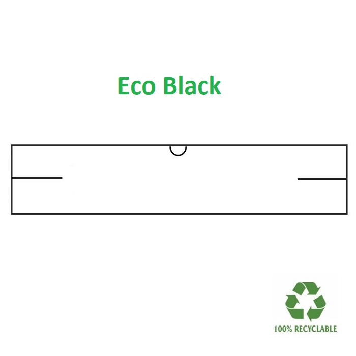Caja Eco BLACK pulsera extendida 233x53x25 mm.