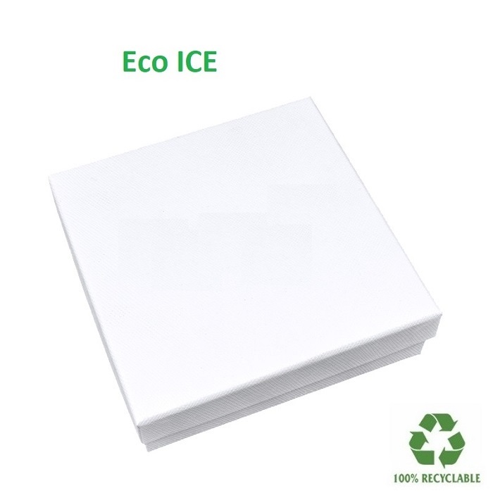 Caja Eco ICE Collar/aderezo 120x120x35 mm.