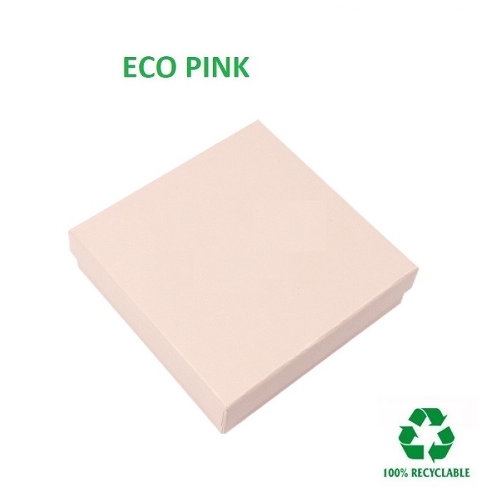 Eco PINK Collar/dressing box 120x120x35 mm.
