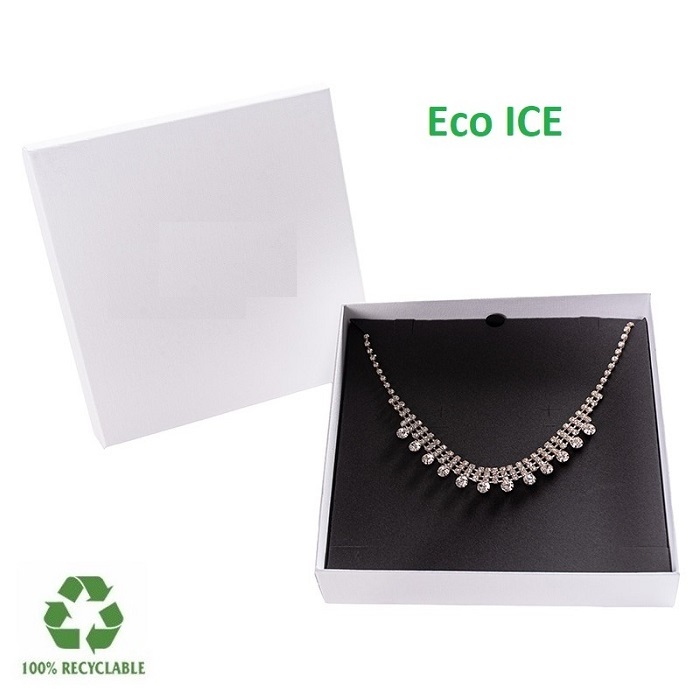 Caja Eco ICE Collar/aderezo 167x167x33 mm. - Haga un click en la imagen para cerrar