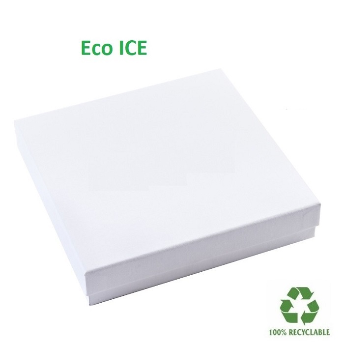 Caja Eco ICE Collar/aderezo 167x167x33 mm.