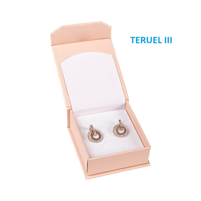 Estuche Teruel III juego + cadena/colgante 65x72x31 mm.