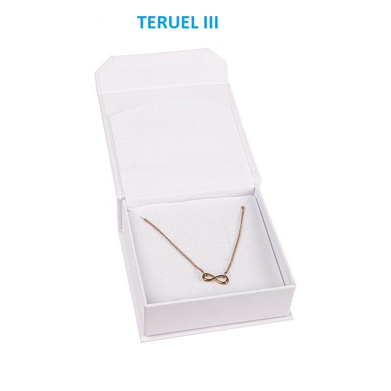 Estuche Teruel III juego + cadena/colgante 86x83x34 mm.