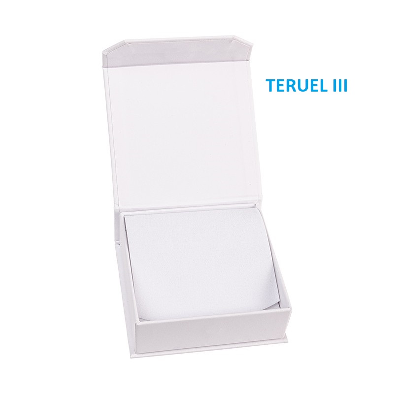 Estuche Teruel III juego + cadena/colgante 86x83x34 mm.