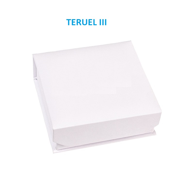 Estuche Teruel III juego + cadena/colgante 86x83x34 mm.