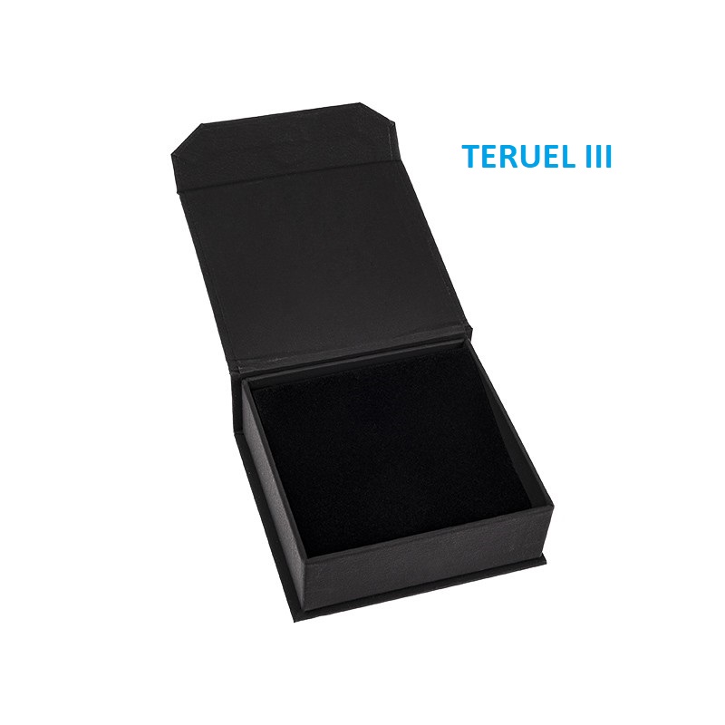 Estuche Teruel III juego + cadena/colgante 86x83x34 mm.