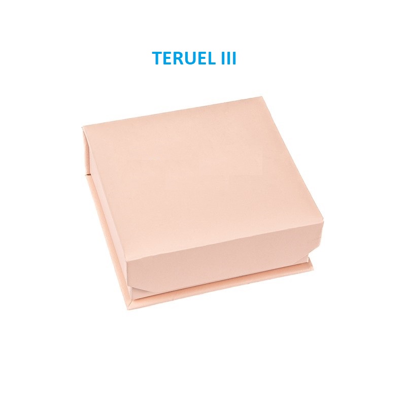 Estuche Teruel III juego + cadena/colgante 86x83x34 mm.