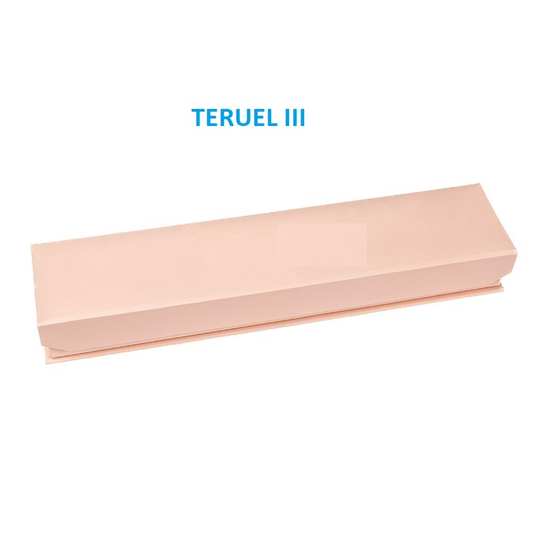 Estuche Teruel III, pulsera extendida 227x52x30 mm.