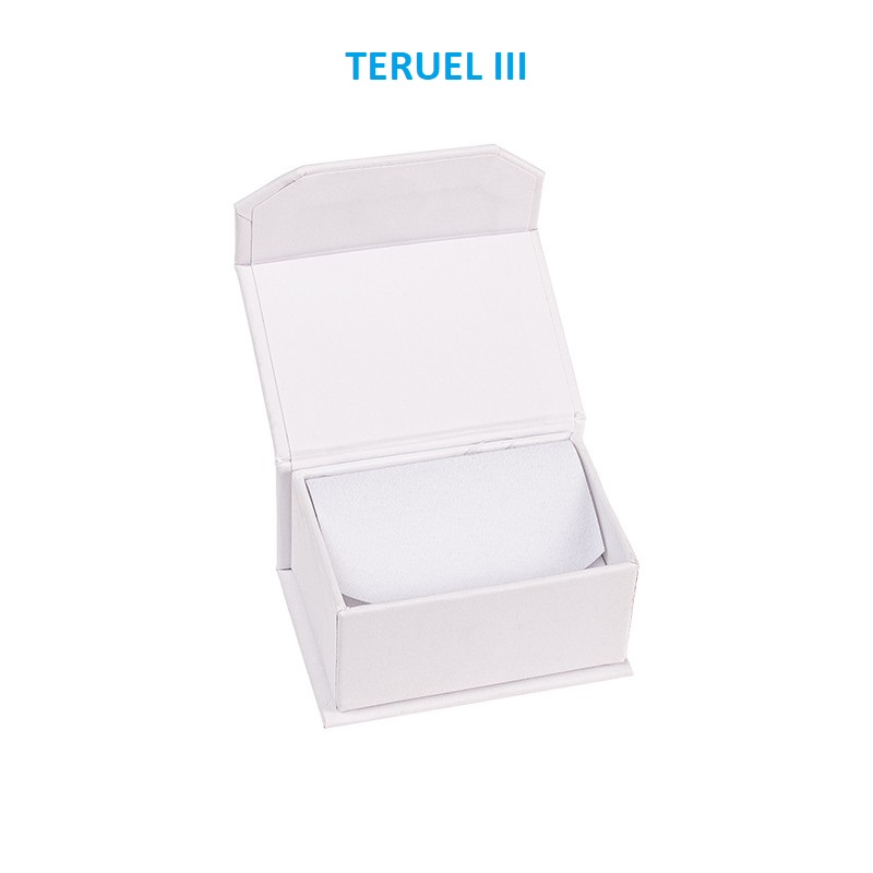 Estuche Teruel III, alianzas / pendientes 68x47x35 mm.
