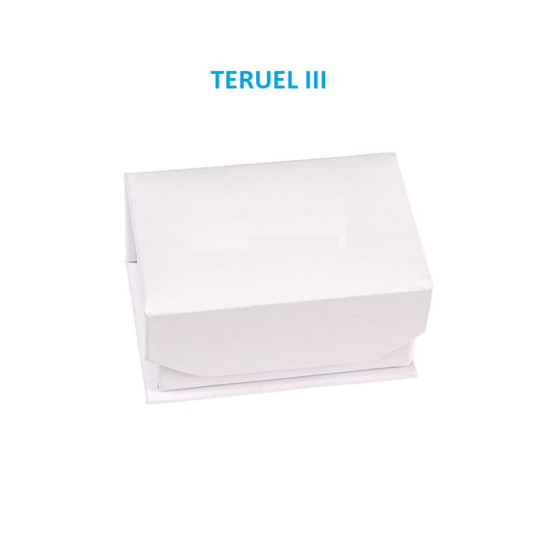 Estuche Teruel III, alianzas / pendientes 68x47x35 mm.