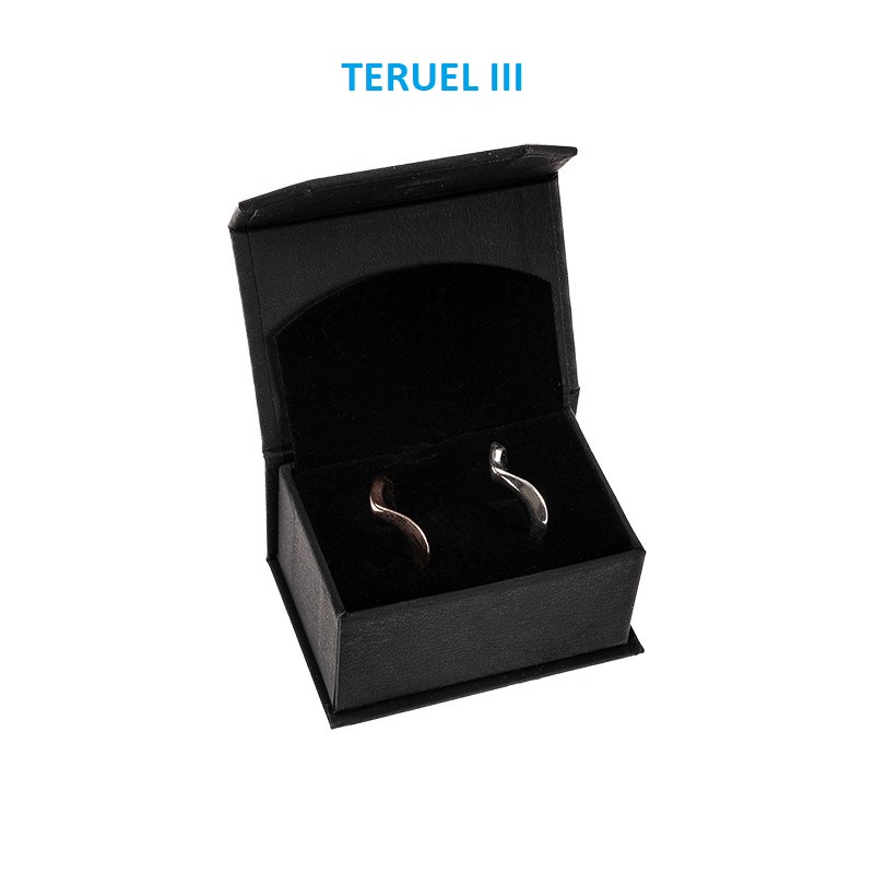 Teruel III case, alliances / earrings 68x47x35 mm.