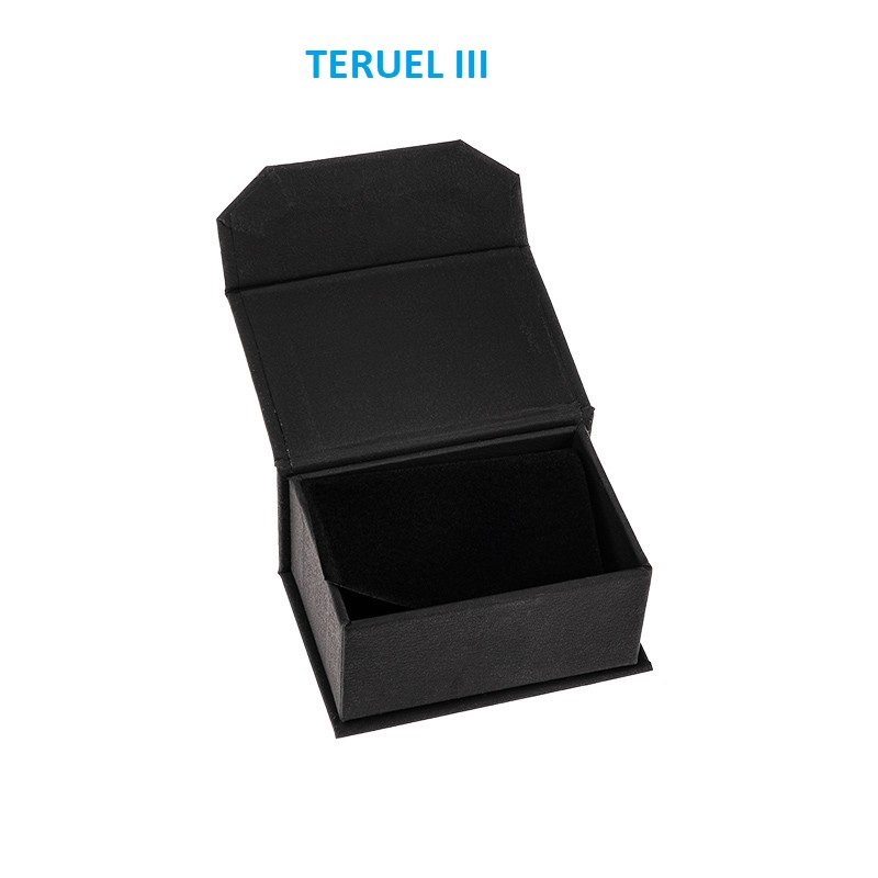 Estuche Teruel III, alianzas / pendientes 68x47x35 mm.