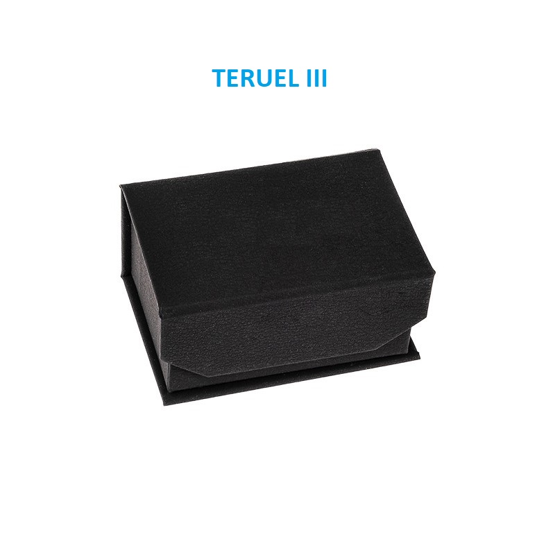 Estuche Teruel III, alianzas / pendientes 68x47x35 mm.