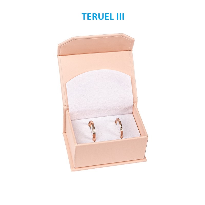 Teruel III case, alliances / earrings 68x47x35 mm.
