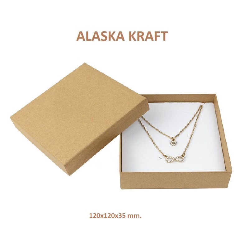 Alaska KRAFT necklace-dressing 120x120x35 mm.