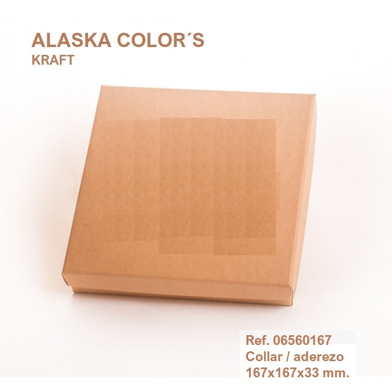 Alaska KRAFT collar - aderezo 167x167x33 mm. - Haga un click en la imagen para cerrar