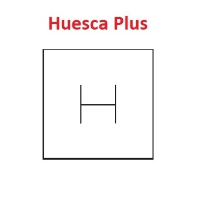 Caja Huesca Plus sortija/pendientes 65x65x45 mm
