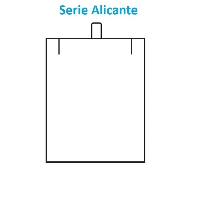 Estuche Alicante Medalla Cadena 72x100x25 mm.