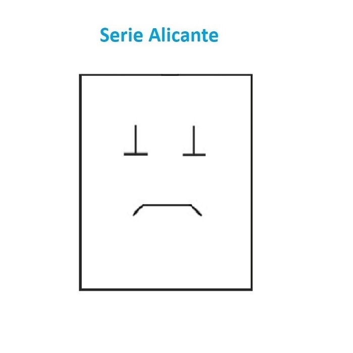 Estuche Alicante Aderezo 3 piezas 72x100x25 mm.