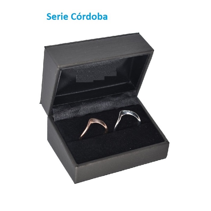 Córdoba wedding rings case 74x48x40 mm.