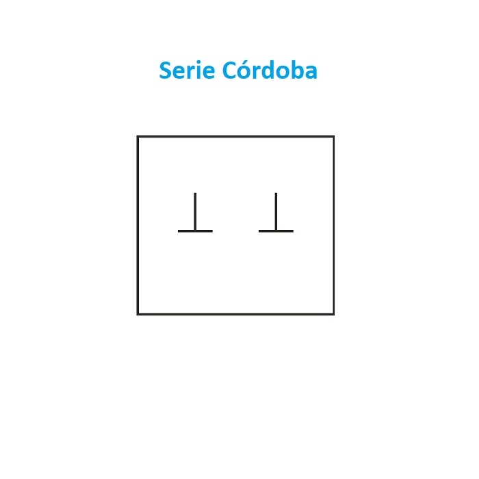 estuche Córdoba pendientes mediano 64x68x32 mm.