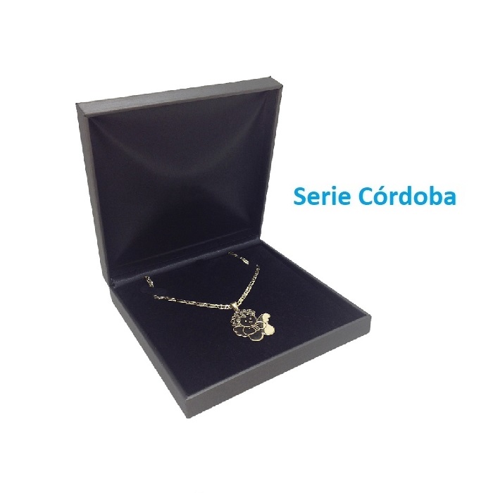 estuche Córdoba cadena colgante/medalla 91x97x55 mm.