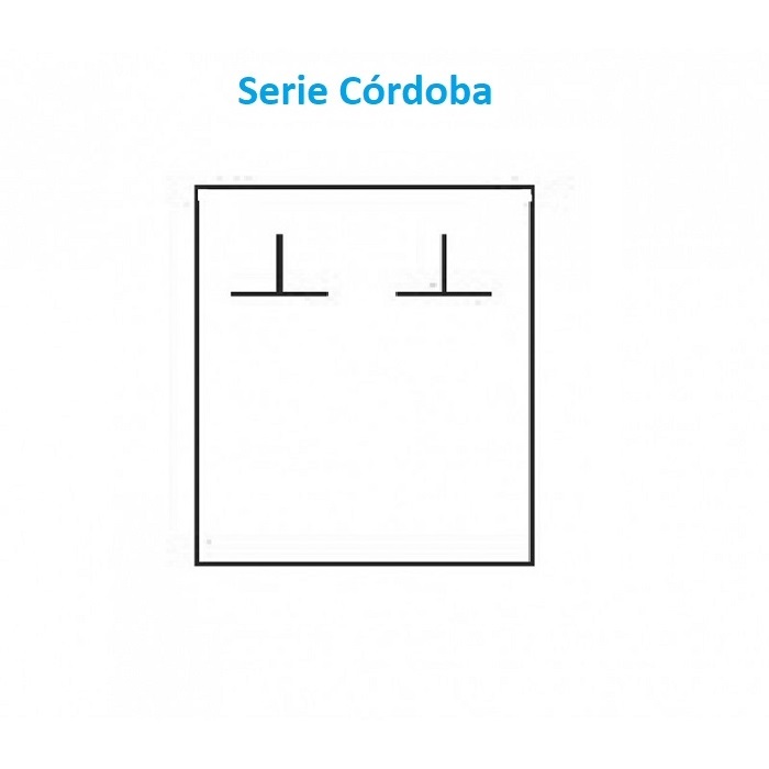 estuche Córdoba pendientes 91x97x55 mm.