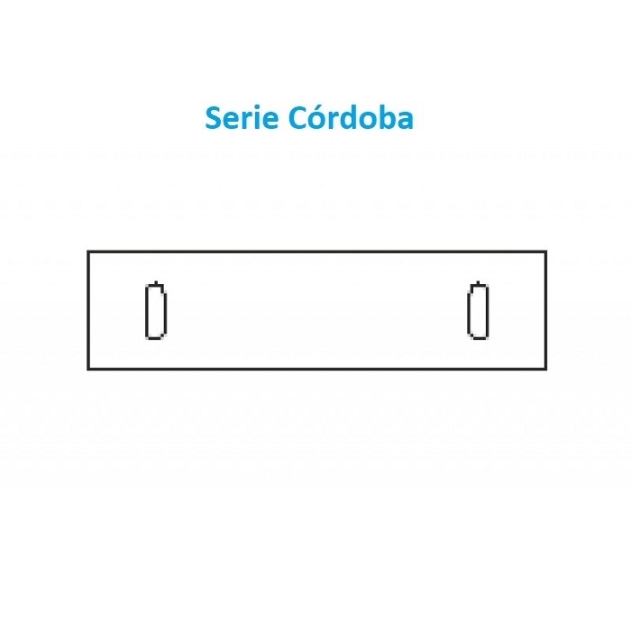estuche Córdoba pulsera extendida 220x54x28 mm.