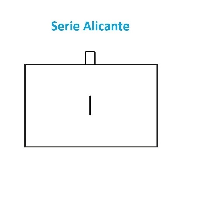 Estuche Alicante alfiler corbata 92x60x25 mm.