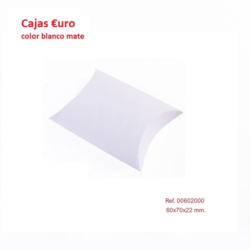 Caja/sobre Euro multiuso 60x70x22 mm.