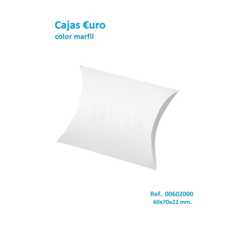 Caja/sobre Euro multiuso 60x70x22 mm.