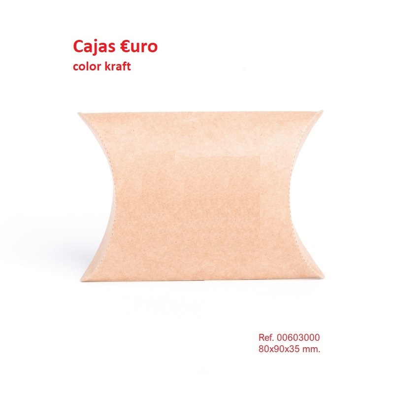 Caja/sobre Euro multiuso 80x90x35 mm.