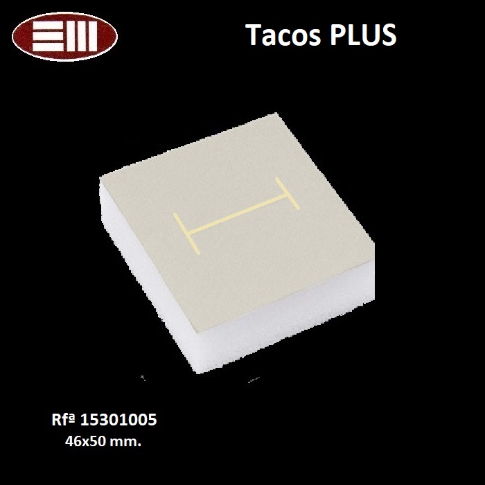 Taco Plus sortija saja 46x50 mm. - Haga un click en la imagen para cerrar