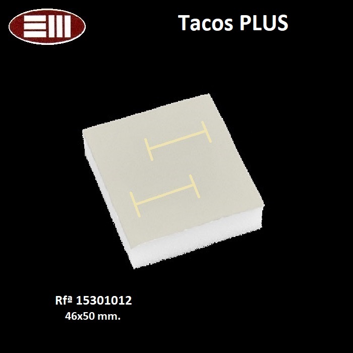 Taco Plus alianzas 46x50 mm.